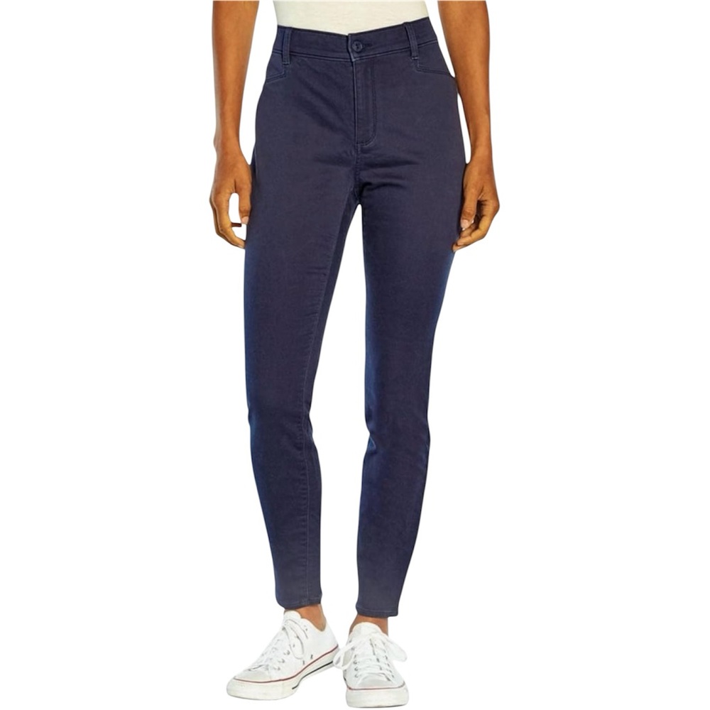 GAP Women’s Mid-Rise‎ Stretch Skinny Pants in Twilight Blue Size 6